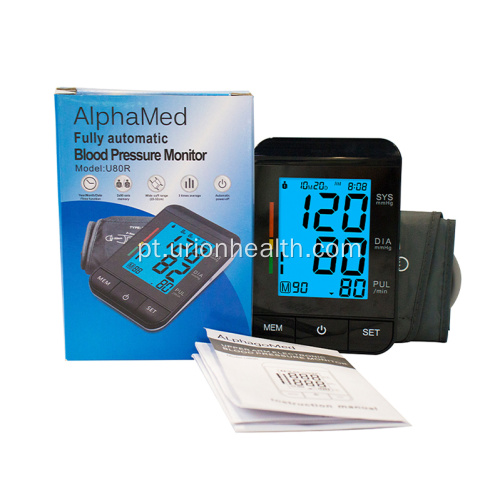 Máquina de pressão arterial vs manual